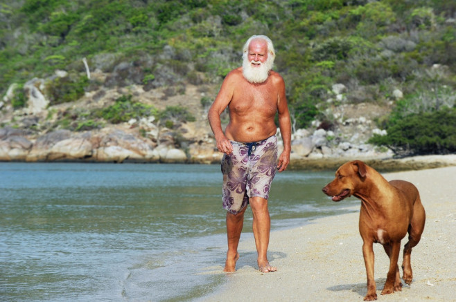 David Glasheen on Restoration Island, northern Australia - 07 Jan 2010