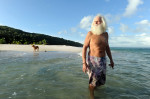 David Glasheen on Restoration Island, northern Australia - 07 Jan 2010