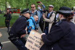 UK Mass Gathering London at Hyde Park, London, United Kingdom.