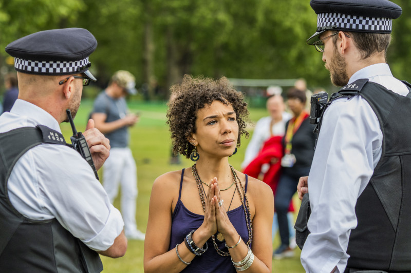 Mass Gathering against the Coronavirus Lockdown, Hyde Park, London, UK - 16 May 2020