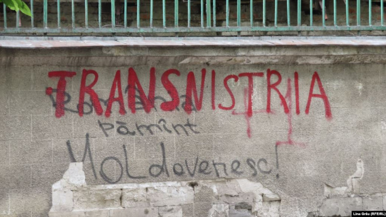 conflictul transnistrean marturie grafffiti pe zid de beton