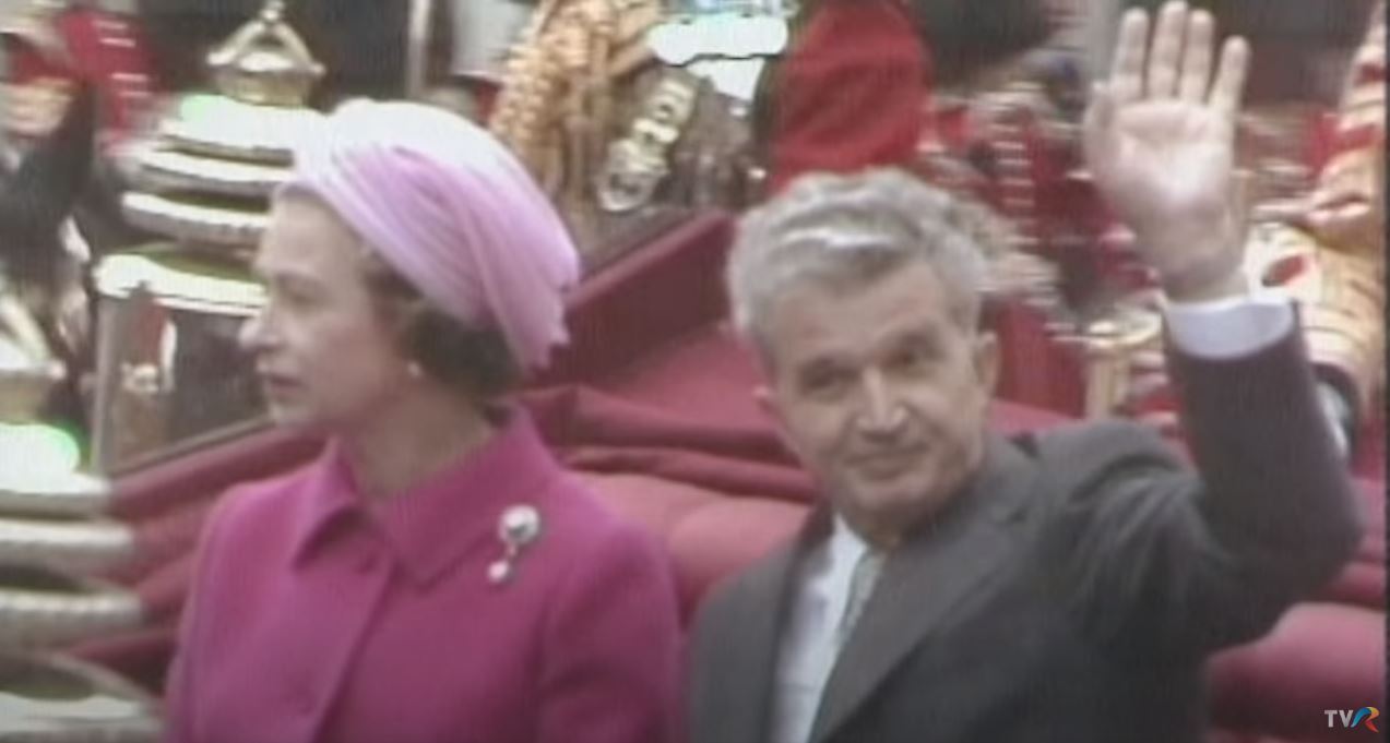 Regina Elisabeta a II-a s-a ascuns de Nicolae Ceaușescu într-un tufiș