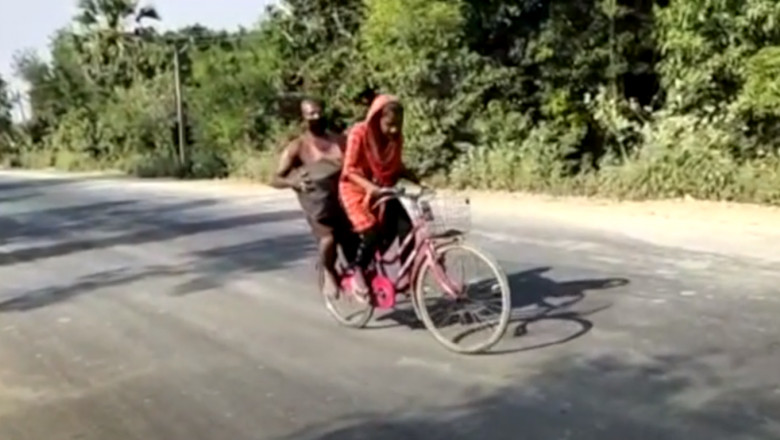 Și-a salvat tatăl ducându-l 1.500 km pe bicicletă