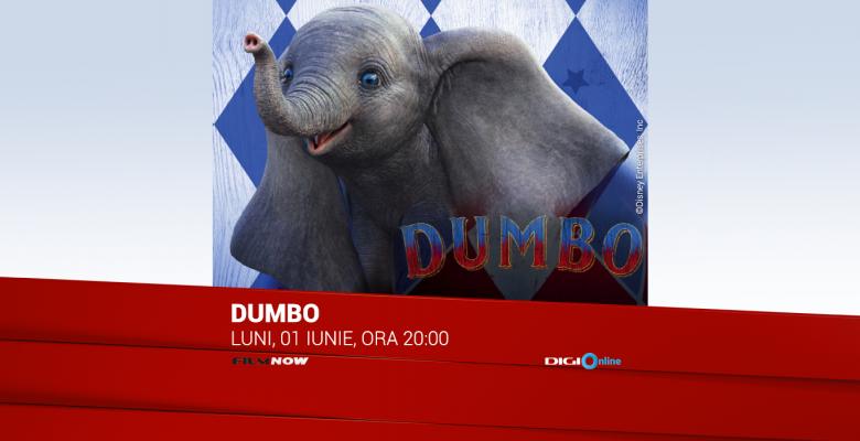 Indragitul elefantel „Dumbo” vine la Film Now de Ziua Copilului