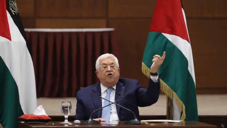 Mahmoud Abbas, presedinte Palestina