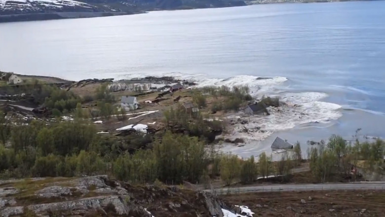 alunecare teren norvegia