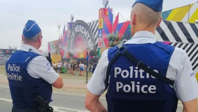 politisti belgia politia