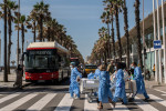 Barcelona Hospital Takes Recovering Coronavirus Patients To The Seaside