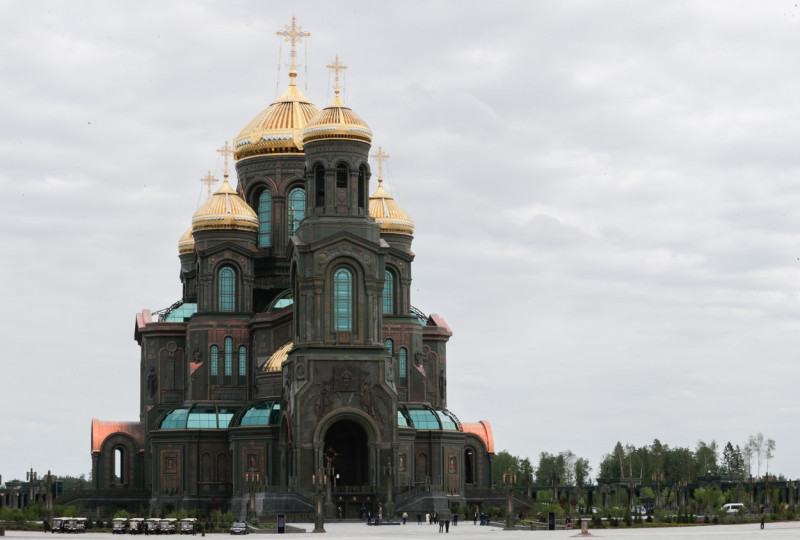 Rusia a inaugurat cu onoruri catedrala-mamut dedicată Armatei