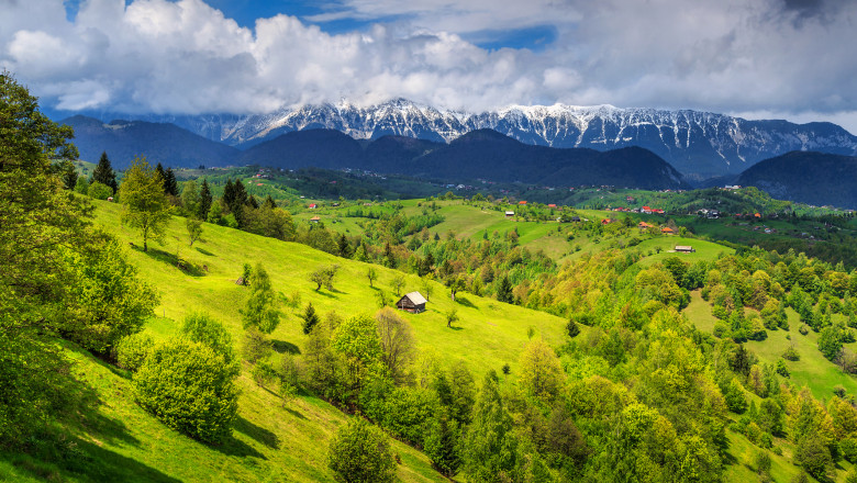 munți România