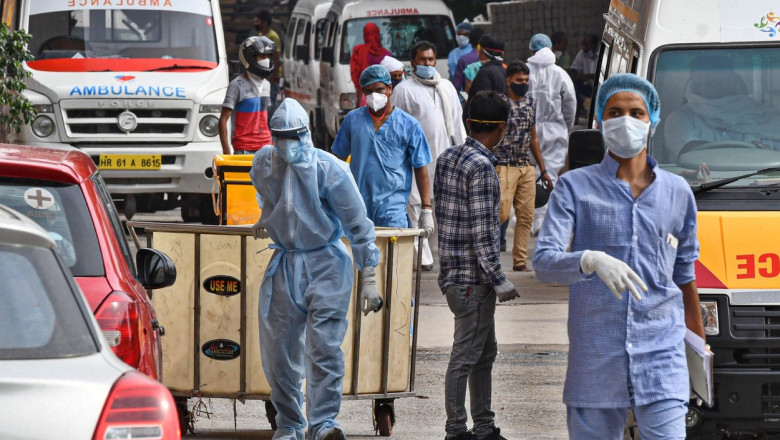 Spitalele din New Delhi sunt in prag de colaps din cauza pandemiei de coronavirus