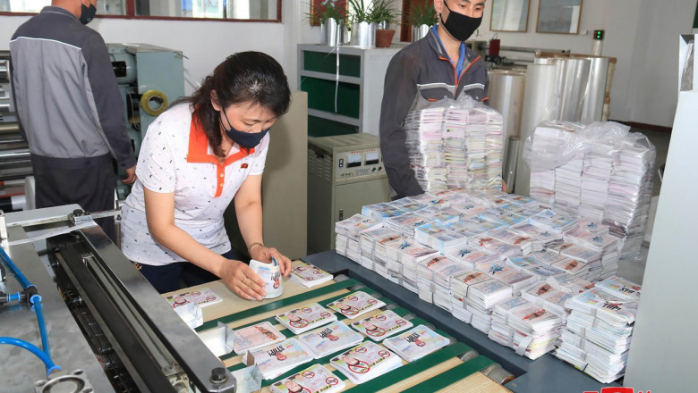 Tipografiile din Coreea de Nord pregatesc bilete impotriva Coreei de Sud