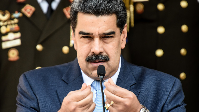 Nicolas Maduro discurs la Caracas