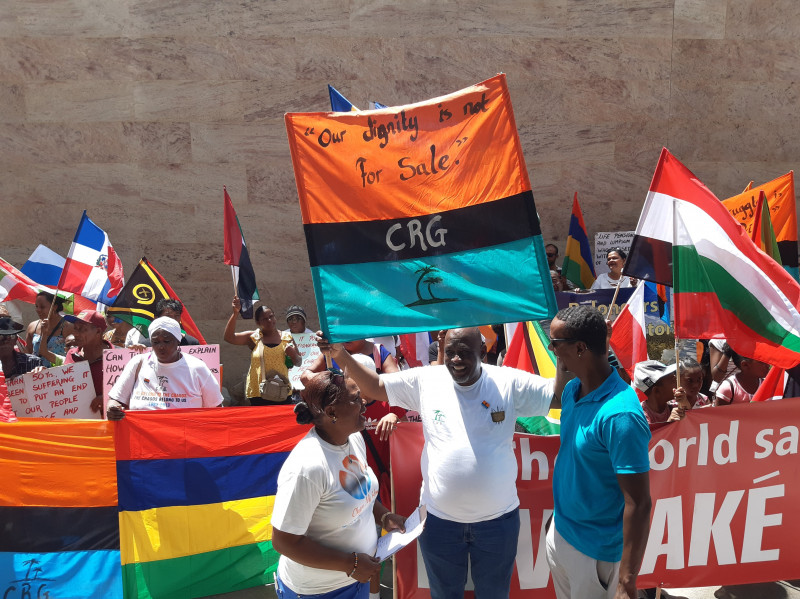profimedia manifestanți pentru chagos