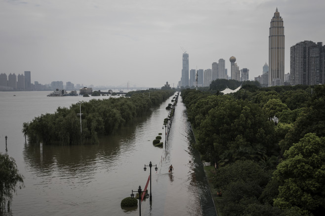 China's Wuhan Faces The Fourth Highest Water Level In History Of The Yangtze River