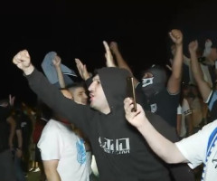VIDEO. Bucurie mare în pandemie, la Craiova. Fanii au ieșit în stradă pentru a sărbători victoria cu FCSB