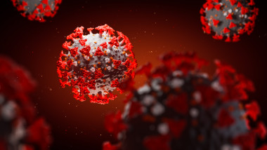 ilustrație 3D coronavirus