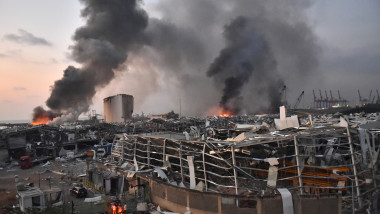 ruine Beirut explozie