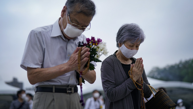 Japonia se reculege la Hiroshima, la 75 de ani de la primul atac nuclear din istorie