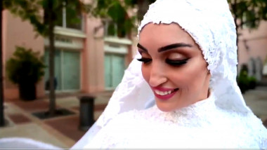 Povestea miresei care și-a văzut moartea cu ochii în ziua nunții, în timpul exploziei din Beirut