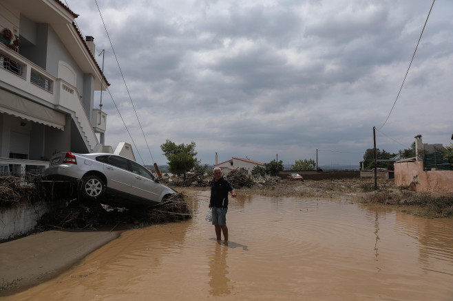 Flood In Evia, Greece