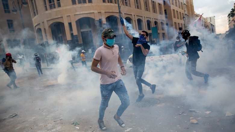 Proteste Beirut explozie