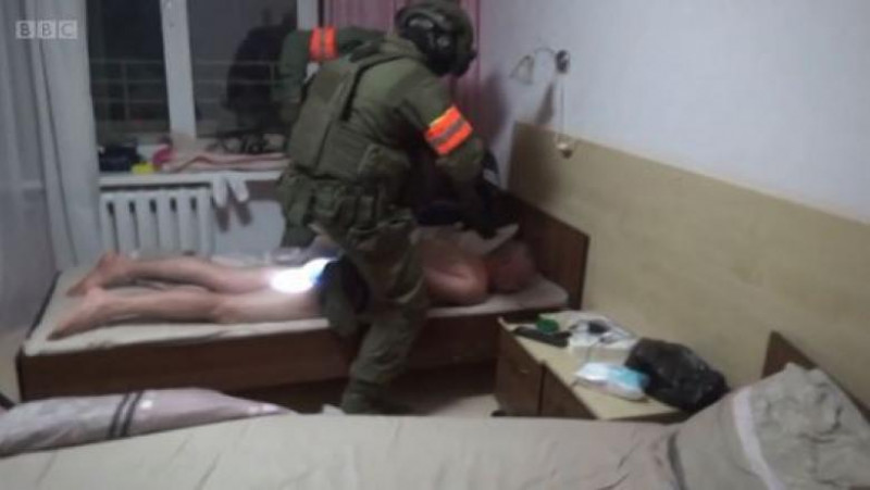 arestare mercenari rusi in belarus foto bbc