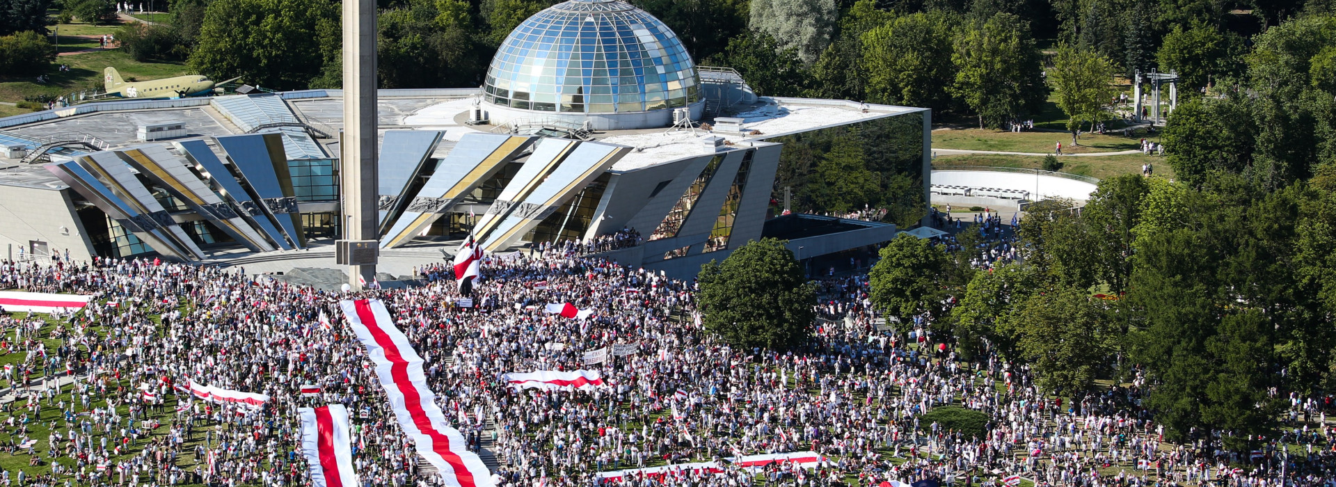 Opposition rally in Minsk, Belarus