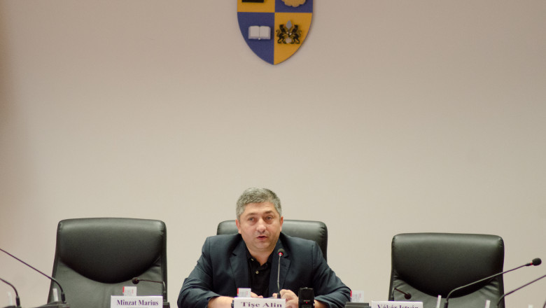 președintele Consiliului Județean Cluj, Alin Tișe