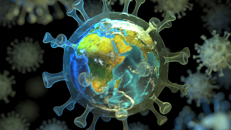 Ilustrație pandemie de coronavirus