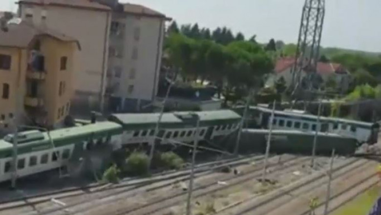 tren deraiat italia