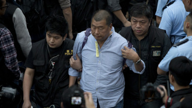 Mogul din Hong Kong, Jimmy Lai, arestat