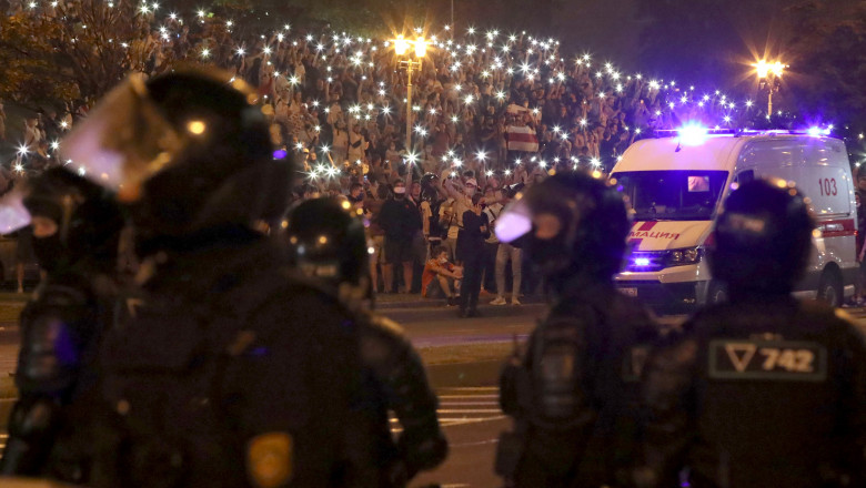 Proteste Belarus alegeri prezidentiale