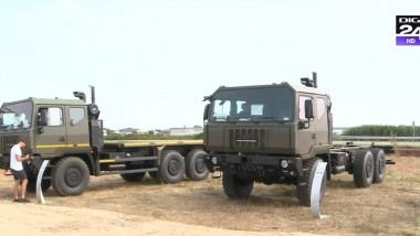 camioane militare noi vor intra in dotare armatei romane fiind ansamblate la o fabrica noua a IVECO in dambovita