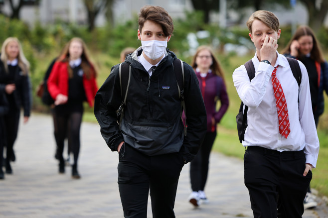 Scottish Pupils Return To School After Lockdown