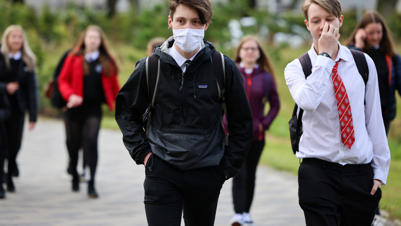Scottish Pupils Return To School After Lockdown