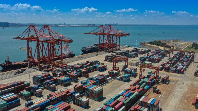 china exporturi port economie