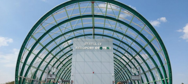 Calea ferată Gara de Nord-Aeroportul Otopeni este gata în proporție de 97%, anunță CFR