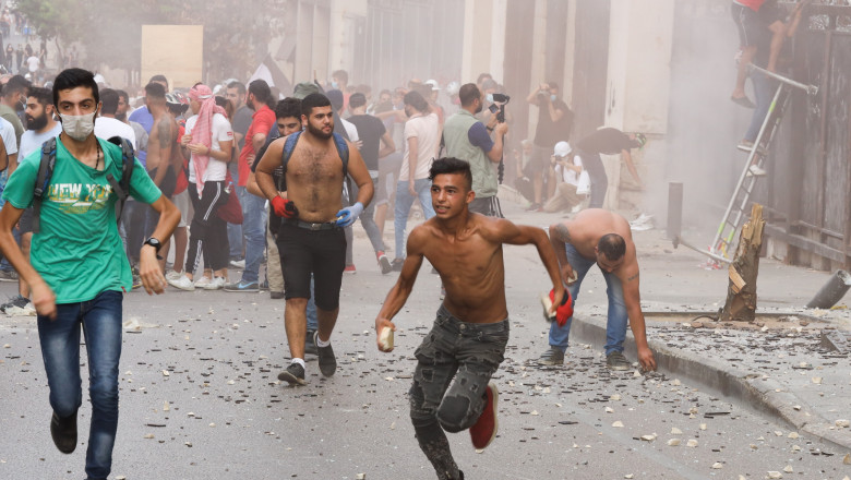 Proteste violente in Beirut