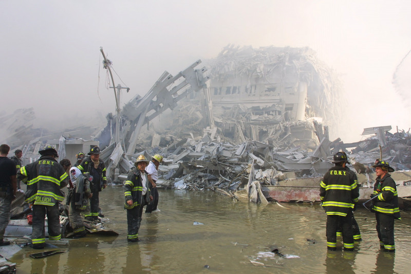 New York City Rescue Effort at the World Trade Center