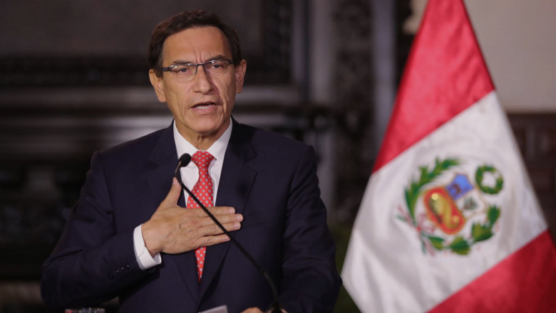 Parlamentul din Peru a declanşat procesul de impeachment împotriva președintelui Martin Vizcarra