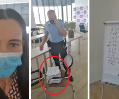 VIDEO | Clotilde Armand acuză o tentativă de fraudă a alegerilor la Sectorul 1. Poliția a intervenit, o persoană dusă la audieri