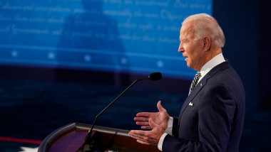 Fostul vicepreședinte Joe Biden, în debatere cu Donald Trump înainte de alegerile prezidențiale din 2020