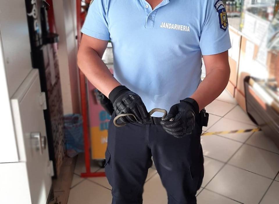 Un sarpe a fost gasit intr-un magazin alimentar din Constanta