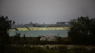 Veneția a închis cele 78 de porți în fața apei ce amenința să inunde orașul