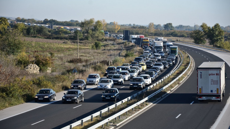 trafic aglomerat la granita cu Bulgaria