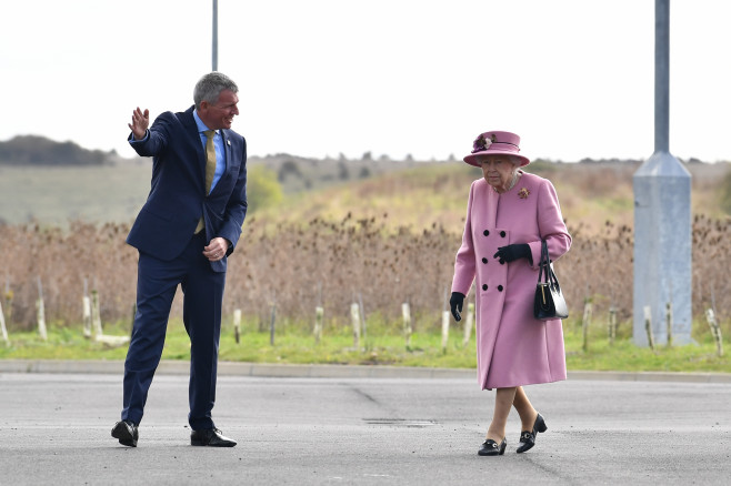 The Queen And Duke Of Cambridge Visit Dstl Porton Down