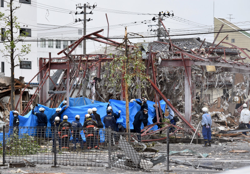 Centrala nucleară din Fukushima, distrusă în anul 2011 de un cutremur urmat de tsunami.