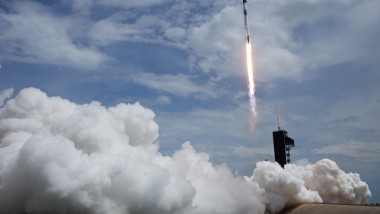 Lansarea rachetei Falcon 9 din Florida