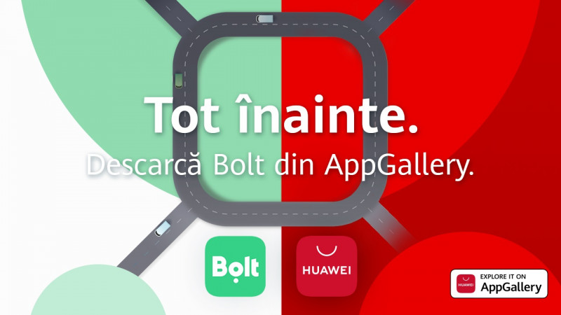 aplicație Bolt disponibilă pe telefoanele Huawei